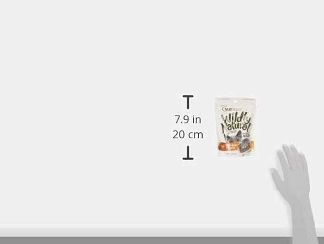 Cat Treats, Low Calorie Cat Treats, No Grains, Healthy Snacks Made with Natural Ingredients, Kitten Essentials, High Protein Snack, Chicken Flavor, 2.5 Oz
