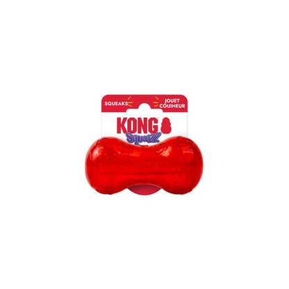 KONG Squeezz® Holiday Dog Toys – Fun Fetch & Chew Toys, Assorted Colors